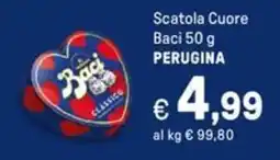 Iper La Grande Scatola Cuore Baci PERUGINA offerta