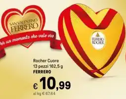 Iper La Grande Rocher Cuore FERRERO offerta