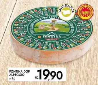 Bennet Fontina dop alpeggio al kg offerta