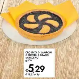 Bennet Crostata di lamponi o mirtilli e grano saraceno offerta