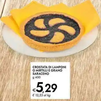 Bennet Crostata di lamponi o mirtilli e grano saraceno offerta