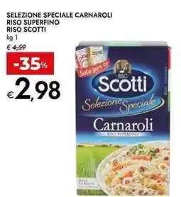 Bennet Selezione speciale carnaroli riso superfino riso scotti offerta