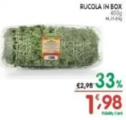 D'Ambros Rucola in box offerta