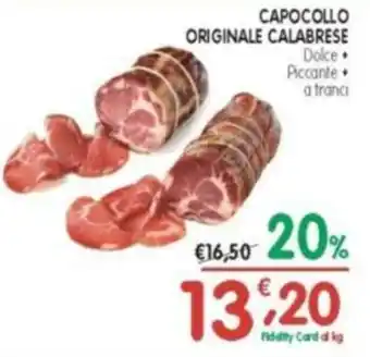 D'Ambros Capocollo originale calabrese offerta