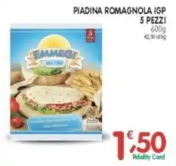 D'Ambros Piadina romagnola igp 5 pezzi offerta