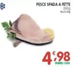 D'Ambros Pesce spada a fette offerta