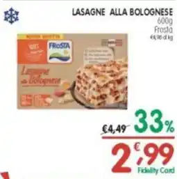 D'Ambros Lasagne alla bolognese frosta offerta