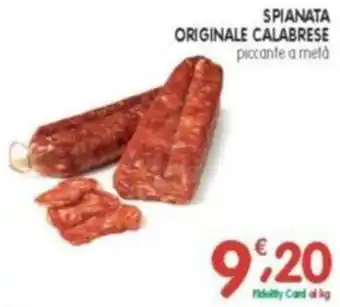 D'Ambros Spianata originale calabrese offerta