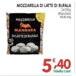 D'Ambros Mozzarella di latte di bufala offerta