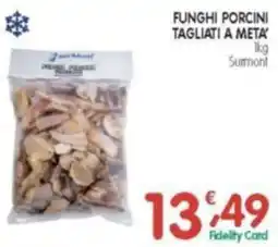 D'Ambros Funghi porcini tagliati a meta offerta