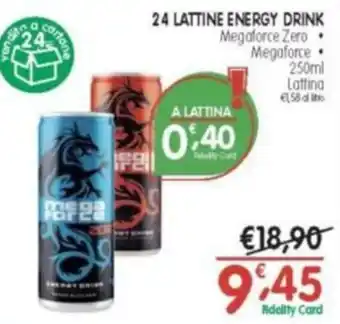 D'Ambros 24 lattine energy drink offerta