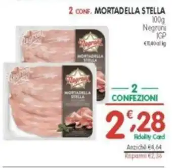 D'Ambros 2 conf. mortadella stella offerta