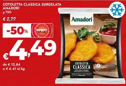 Bennet Cotoletta classica surgelata AMADORI offerta