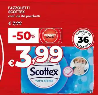 Bennet Fazzoletti SCOTTEX offerta