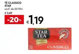 Bennet Tè classico STAR offerta