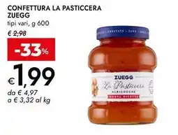 Bennet Confettura la pasticcera ZUEGG offerta