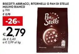 Bennet Biscotti abbracci, ritornelli o pan di stelle MULINO BIANCO offerta