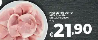 Bennet Prosciutto cotto alta qualità stella NEGRONI offerta