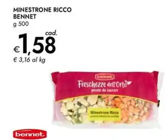 Bennet Minestrone ricco BENNET offerta