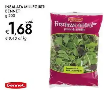 Bennet Insalata millegusti BENNET offerta