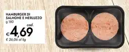 Bennet Hamburger di salmone e merluzzo offerta