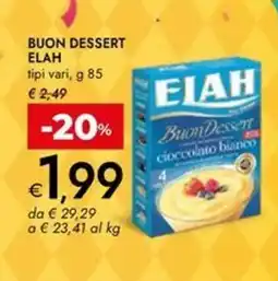 Bennet Buon dessert ELAH offerta