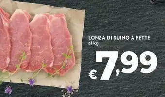 Bennet Lonza di suino a fette offerta