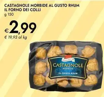 Bennet Castagnole morbide al gusto rhum il forno DEI COLLI offerta