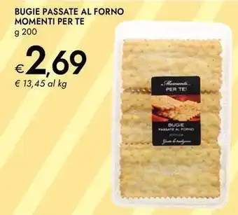 Bennet Bugie passate al forno momenti per te offerta