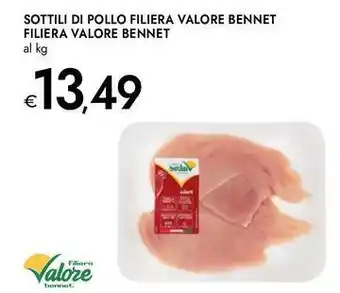 Bennet Sottili di pollo filiera valore bennet filiera VALORE BENNET offerta