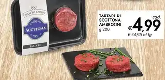 Bennet Tartare di scottona AMBROSINI offerta