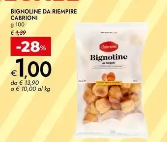 Bennet Bignoline da riempire CABRIONI offerta