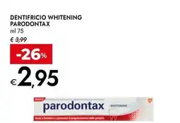 Bennet Dentifricio whitening PARODONTAX offerta