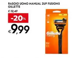 Bennet Rasoio uomo manual 2up fusion5 GILLETTE offerta