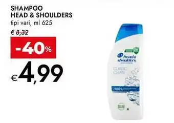 Bennet Shampoo HEAD & SHOULDERS offerta