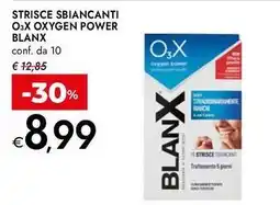 Bennet Strisce sbiancanti o3x oxygen power BLANX offerta