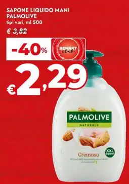 Bennet Sapone liquido mani PALMOLIVE offerta