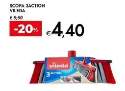 Bennet Scopa 3action VILEDA offerta