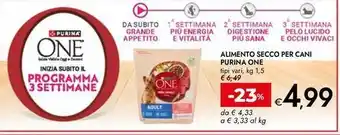 Bennet Alimento secco per cani PURINA ONE offerta