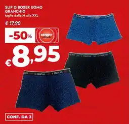 Bennet Slip o boxer uomo granchio offerta