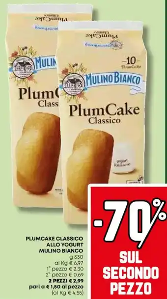 Pam Plumcake classico allo yogurt MULINO BIANCO offerta