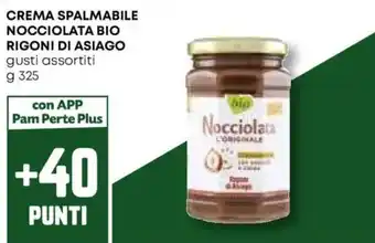 Pam Crema spalmabile nocciolata bio RIGONI DI ASIAGO offerta