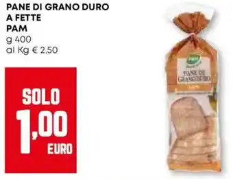 Pam Pane di grano duro a fette PAM offerta