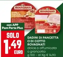 Pam Dadini di pancetta o di cotto ROVAGNATI offerta