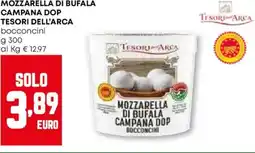 Pam Mozzarella di bufala campana dop TESORI DELL'ARCA bocconcini offerta