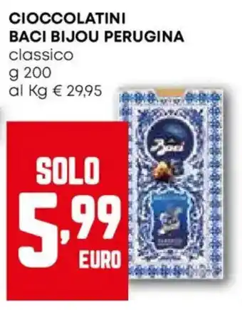 Pam Cioccolatini baci bijou PERUGINA classico offerta