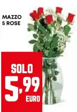 Pam Mazzo 5 rose offerta