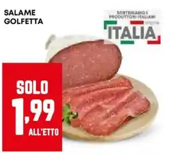 Pam Salame golfetta offerta