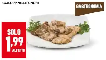 Pam Scaloppine ai funghi offerta