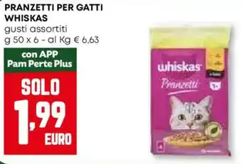 Pam PRANZETTI PER GATTI WHISKAS offerta